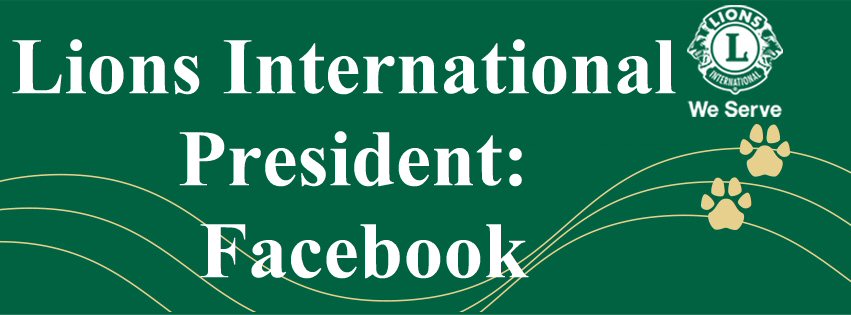 ( Click on it ) Lions International President Fabricio Oliveira Facebook